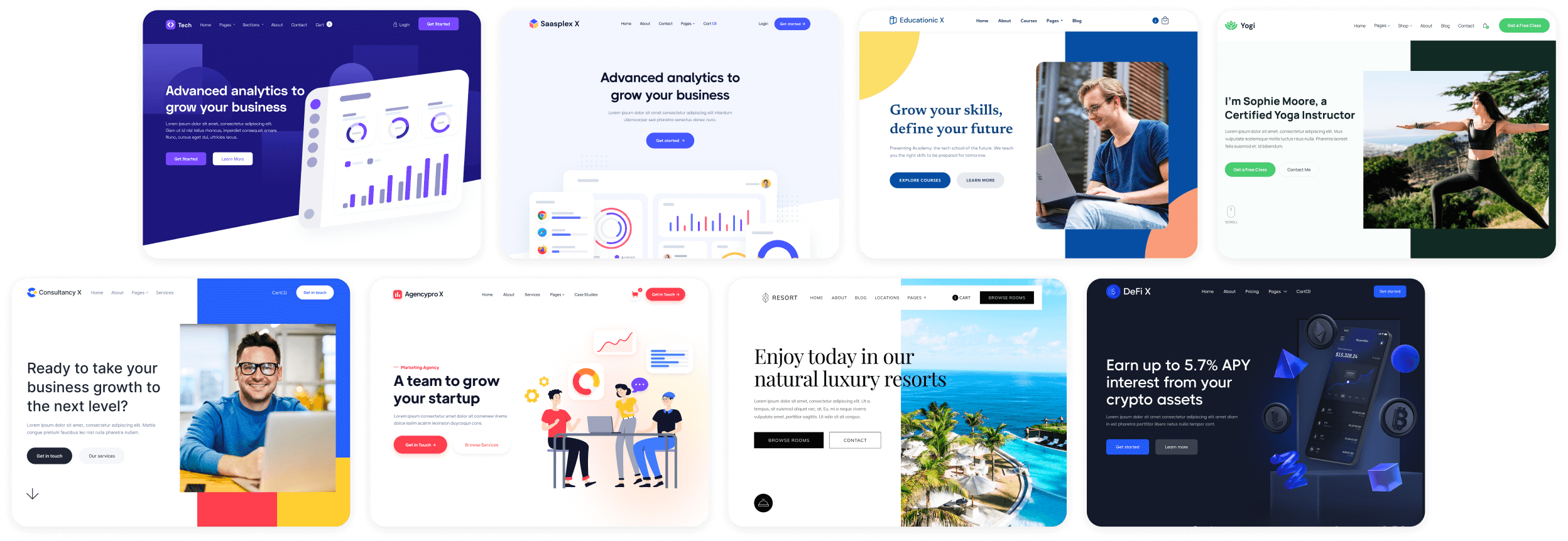 Brix Templates - Finantech X Webflow Template